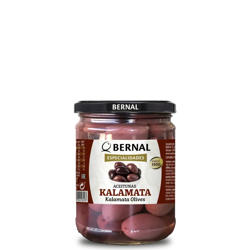 Aceitunas Kalamata, Bernal Original, 445ml