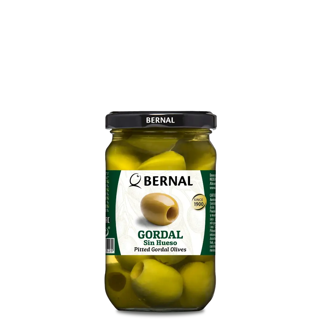 Pitted Gordal Olives, Bernal Original, 314ml