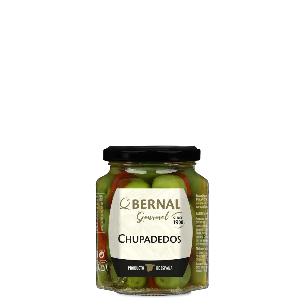 Aceitunas Chupadedos, Bernal Selecta, 290ml