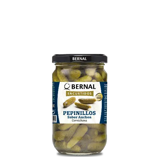 [EC003-2] Pepinillos sabor Anchoa, Bernal Original, 314ml
