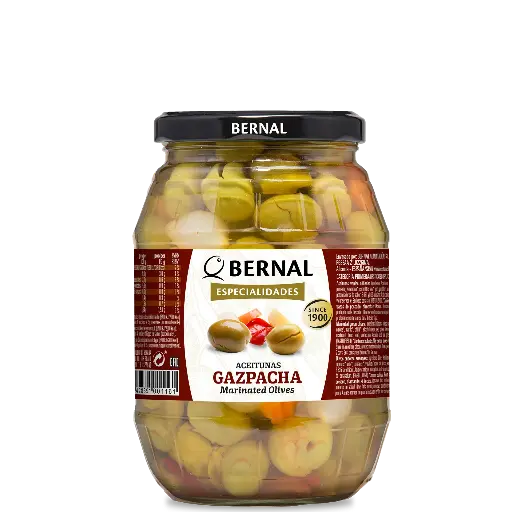 [AC011-6] Gazpacha Olives, Bernal Original, 997ml
