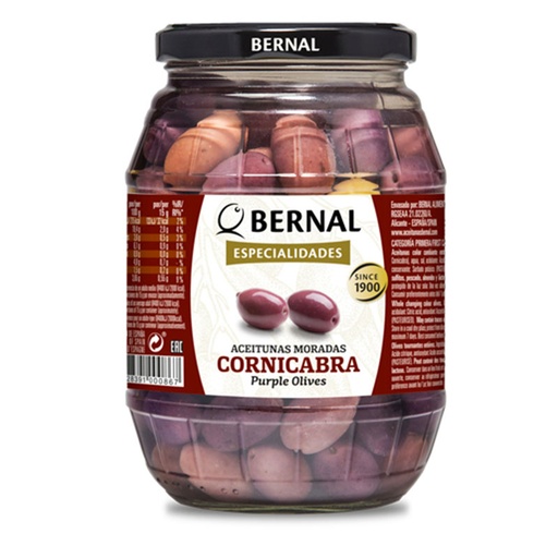 [AC008-6] BERNAL (C) - Aceitunas moradas, 997ml