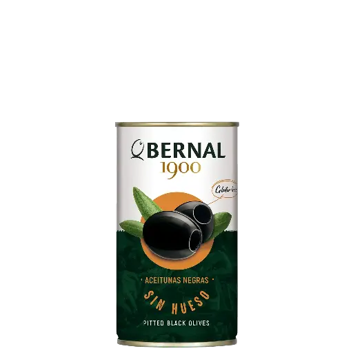 [B003-1/2] Aceitunas Negras sin Hueso, Bernal Original, 370ml