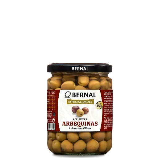 [AC024-3]  Aceitunas Arbequinas, Bernal Original, 445ml