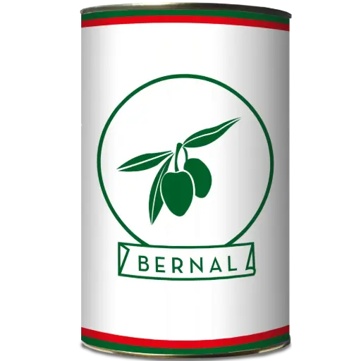[B013-3] Spicy Pitted Gordal Olives, Bernal Professional, 4250ml