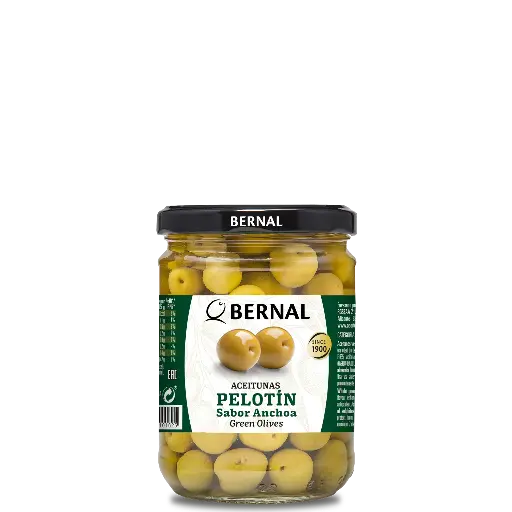 [AC019-2] Aceitunas Pelotín, Bernal Original, 445ml
