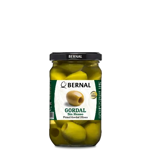 [AC013-2] Aceitunas Gordal sin Hueso, Bernal Original, 314ml