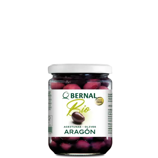 Aceitunas Aragón, Bernal BIO, 445ml 