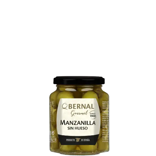 [AC003-1] Whole Manzanilla Olives, Bernal Selecta, 290ml