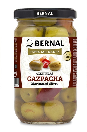 [AC011-2] BERNAL - Aceitunas gazpacha, 314ml