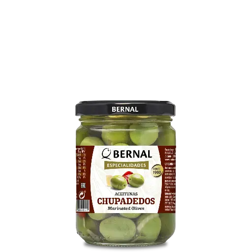 [AC038-2]  Aceitunas Chupadedos, Bernal Original, 445ml
