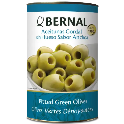 [B013-3] Aceitunas Gordal sin Hueso, Bernal Professional, 4250ml